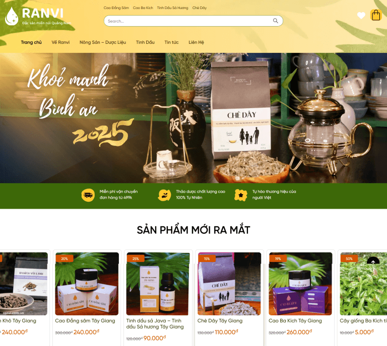 Đặc sản miền núi Quảng Nam - Ranvi - Thumb
