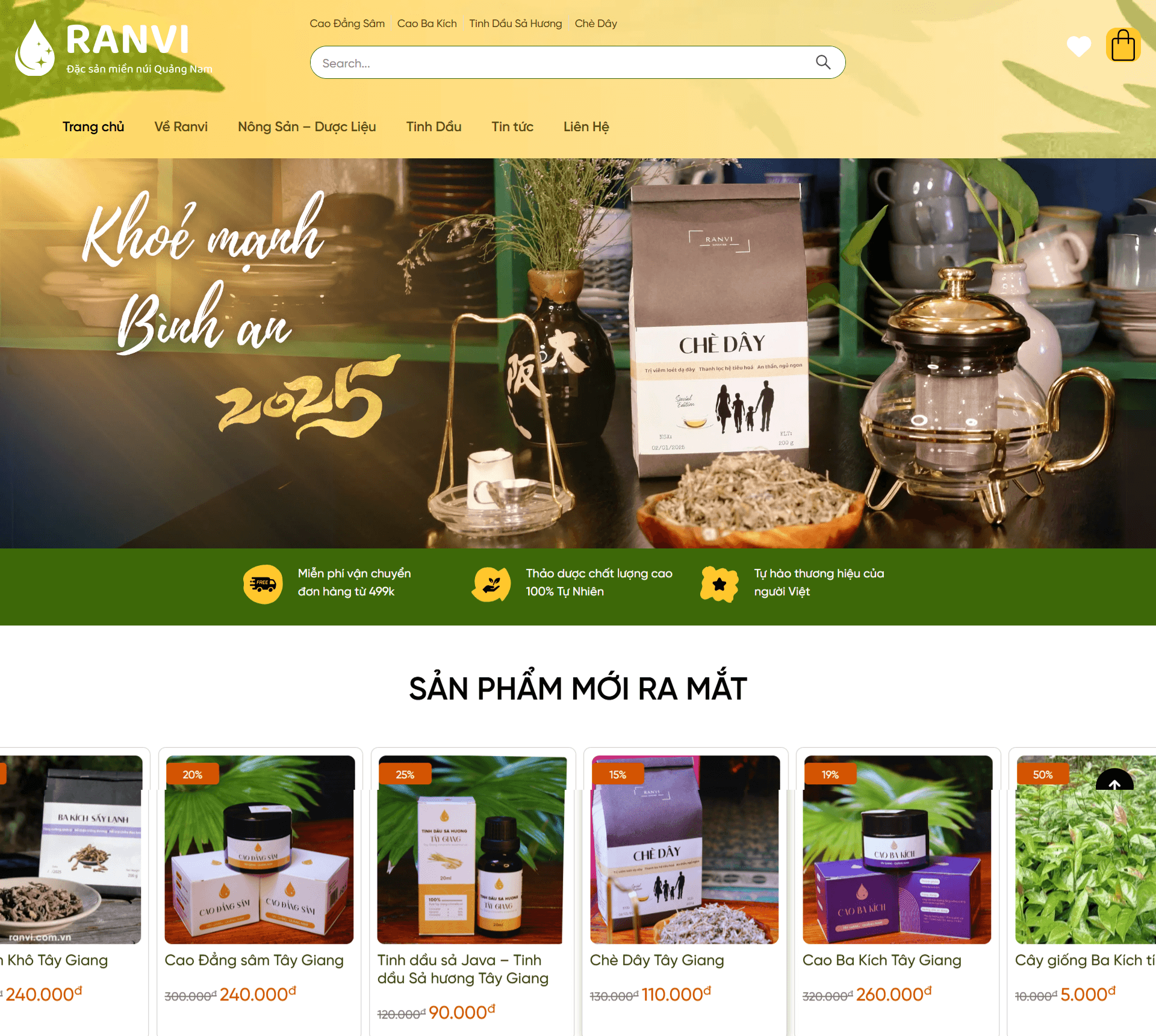 Đặc sản miền núi Quảng Nam - Ranvi - Thumb